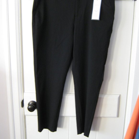 NWT Black Charter Club Slim Leg Ankle Pants - Picture 2 of 5